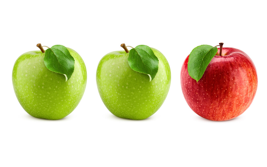 Two apples said no to be being in my logo book