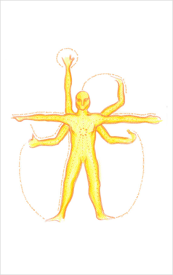 He